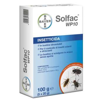 Bayer Toz Solfac WP10 Genel Böcek İlacı 100 Gr.